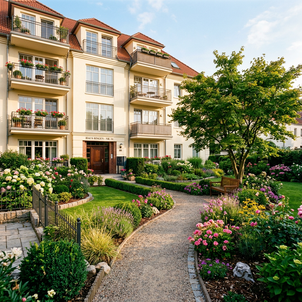 Haus Bingen wird gepflegt vom Gartenbarbier - DIS Deutsche Immobilienservice GmbH in Düren